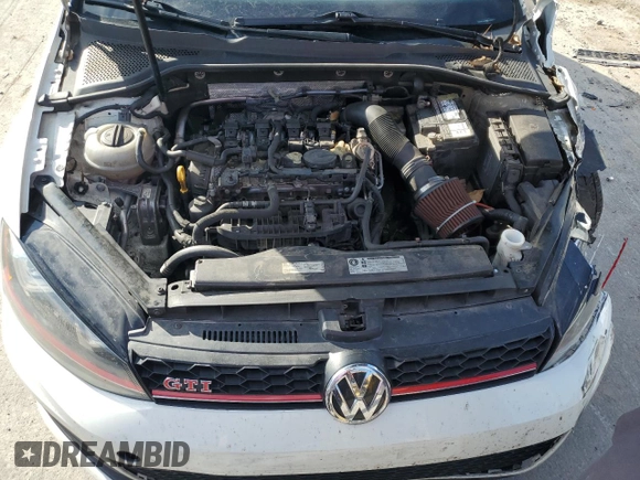 2017 Volkswagen Golf GTI Autobahn with VIN 3VW547AU3HM008975, listed as a Copart auction lot 66924874 with 124,224 mi miles and Salvage Title. Bid and sale history available at carsss.com. Image 11.