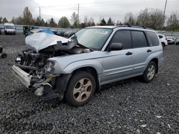 2003 Subaru Forester XS with VIN JF1SG65673H763360, listed as a Copart auction lot 51309435 with 200,851 mi miles and Salvage title. Bid and sale history available at DreamBid. Image 1.