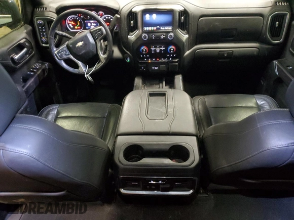 2020 Chevrolet Silverado 1500 LTZ with VIN 3GCUYGED2LG326090, listed as a Copart auction lot 47846505 with 63,277 mi miles and Salvage Title. Bid and sale history available at DreamBid. Image 8.