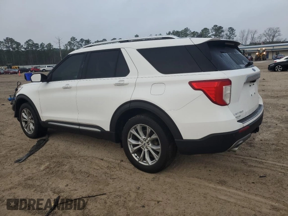 2021 Ford Explorer Limited with VIN 1FMSK8FHXMGA25091, listed as a Copart auction lot 43175235 with 40,481 mi miles and Salvage Title. Bid and sale history available at carsss.com. Image 2.
