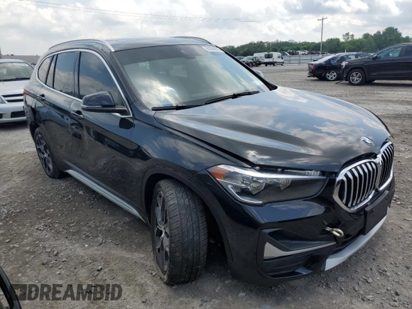 2020 BMW X1 xDrive28i z VIN WBXJG9C08L5P21466, wystawiony jako Copart lot #61664675 z przebiegiem 54 176 mil mil oraz Szkoda całkowita • Salvage title. Historia ofert i sprzedaży dostępna na DreamBid. Obrazek 4.