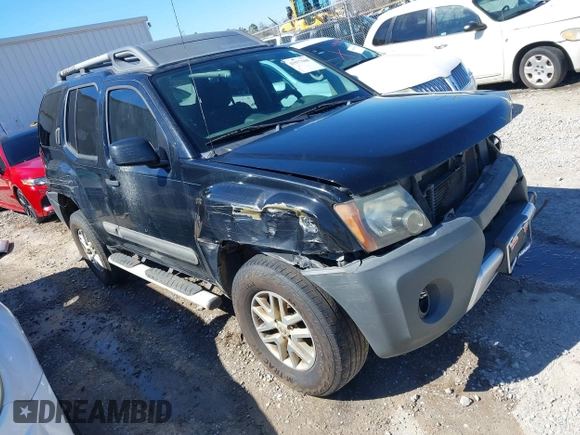 2015 Nissan Xterra S with VIN 5N1AN0NU8FN657055, listed as a IAAI auction lot 41577668 with 153,694 mi miles and . Bid and sale history available at DreamBid. Image 1.