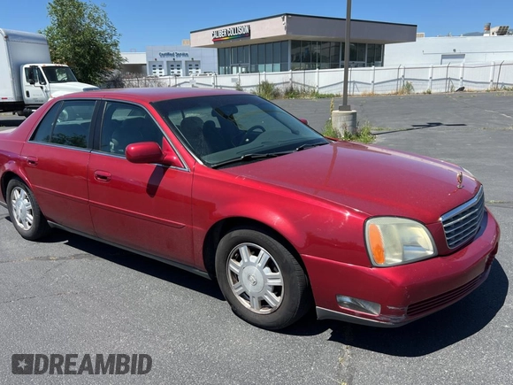 2004 Cadillac DeVille z VIN 1G6KD54Y84U105851, wystawiony jako Copart lot #59424695 z przebiegiem 148 047 mil mil oraz Tytuł czysty. Historia ofert i sprzedaży dostępna na DreamBid. Obrazek 1.