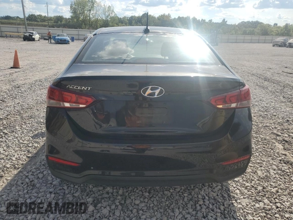 2020 Hyundai Accent Limited with VIN 3KPC34A62LE122384, listed as a Copart auction lot 68709664 with 84,936 mi miles and Salvage Title. Bid and sale history available at carsss.com. Image 6.