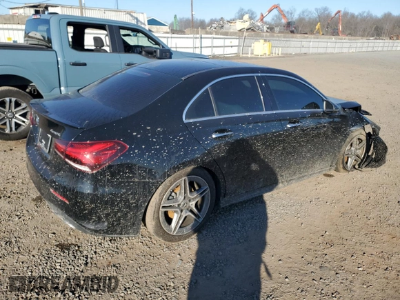 2021 Mercedes-Benz A 220 with VIN W1K3G4FB5MJ293313, listed as a Copart auction lot 46262365 with 34,971 mi miles and Salvage title. Bid and sale history available at DreamBid. Image 3.