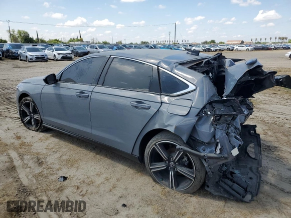 2023 Honda Accord Sport with VIN 1HGCY2F55PA004989, listed as a Copart auction lot 46357515 with 35,093 mi miles and Salvage title. Bid and sale history available at DreamBid. Image 2.