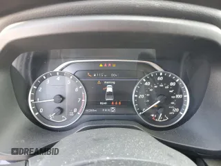 2021 Nissan Titan SV with VIN 1N6AA1EE9MN524930, listed as a Copart auction lot 52069845 with 44,280 mi miles and Salvage Title. Bid and sale history available at DreamBid. Image 9.