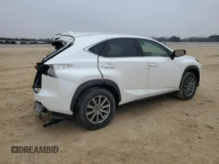 2020 Lexus NX 300 with VIN JTJAARBZ1L2176885, listed as a Copart auction lot 43062925 with 81,627 mi miles and Salvage title. Bid and sale history available at DreamBid. Image 3.