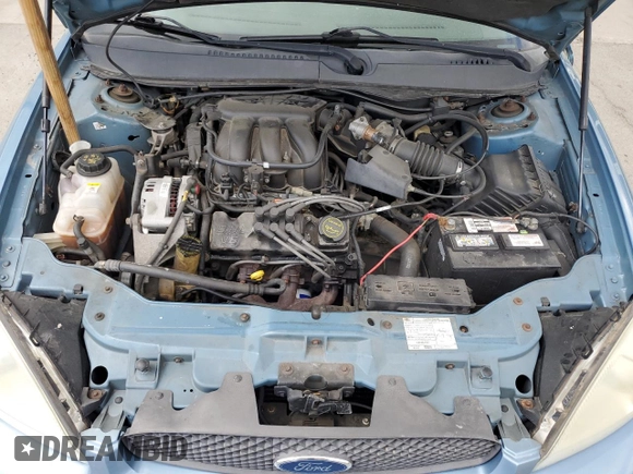 2006 Ford Taurus SE Standard with VIN 1FAHP53UX6A176539, listed as a Copart auction lot 55379395 with 187,394 mi miles and Salvage Title. Bid and sale history available at DreamBid. Image 11.