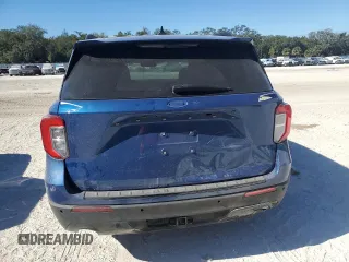 2022 Ford Explorer ST-Line with VIN 1FMSK7KH8NGB84628, listed as a Copart auction lot 82368324 with 19,977 mi miles and Salvage Title. Bid and sale history available at carsss.com. Image 6.