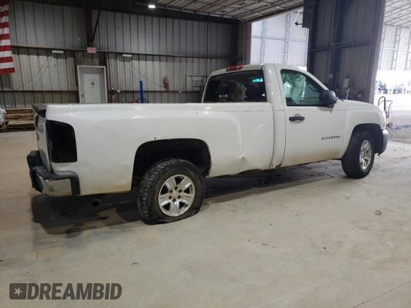 2011 Chevrolet Silverado 1500 Work Truck with VIN 1GCNCPEX7BZ377578, listed as a Copart auction lot 50426815 with Not Provided miles and Non Repairable. Bid and sale history available at DreamBid. Image 3.
