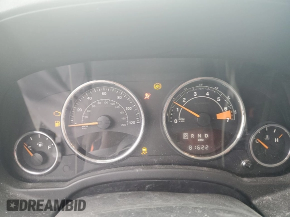 2015 Jeep Compass High Altitude Edition with VIN 1C4NJDEB5FD395511, listed as a Copart auction lot 46910975 with 81,622 mi miles and Salvage Title. Bid and sale history available at carsss.com. Image 9.