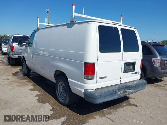 2009 Ford Econoline Cargo Commercial with VIN 1FTNE14W69DA46482, listed as a IAAI auction lot 42235430 with 339,835 mi miles and . Bid and sale history available at DreamBid. Image 3.