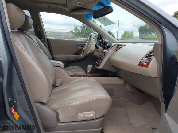 2006 Nissan Murano SL with VIN JN8AZ08W46W511210, listed as a IAAI auction lot 42131046 with 161,231 mi miles. Bid and sale history available at carsss.com. Image 5.