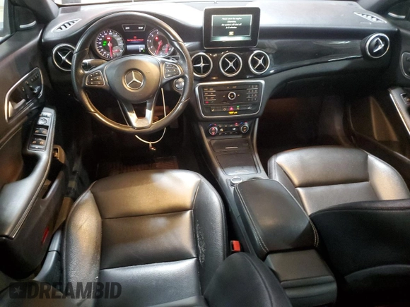2015 Mercedes-Benz CLA 250 with VIN WDDSJ4GB9FN183680, listed as a Copart auction lot 56466785 with 115,439 mi miles and Salvage Title. Bid and sale history available at DreamBid. Image 8.