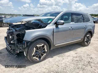 2024 Kia Telluride S with VIN 5XYP6DGC2RG543796, listed as a Copart auction lot 61414285 with 5,339 mi miles and Salvage title. Bid and sale history available at DreamBid. Image 1.