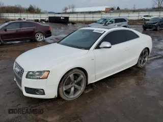 2008 Audi S5 with VIN WAURV78T38A032816, listed as a Copart auction lot 43603835 with 125,609 mi miles and Salvage Title. Bid and sale history available at carsss.com. Image 1.