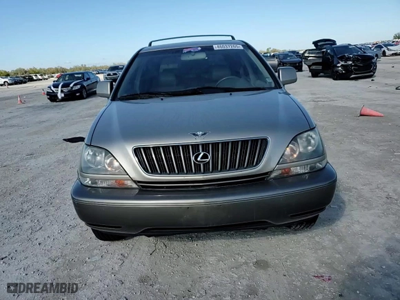 1999 Lexus RX 300 Luxury SUV with VIN JT6GF10U1X0043401, listed as a Copart auction lot 46037265 with 123,935 mi miles and Salvage Title. Bid and sale history available at carsss.com. Image 12.