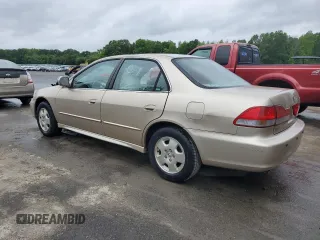 2002 Honda Accord EX z VIN 1HGCG16502A054396, wystawiony jako Copart lot #57170895 z przebiegiem 62 744 mil mil oraz Szkoda całkowita • Salvage title. Historia ofert i sprzedaży dostępna na DreamBid. Obrazek 2.