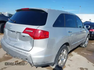 2009 Acura MDX Tech/Entertainment Pkg with VIN 2HNYD28409H511950, listed as a IAAI auction lot 41392609 with 204,860 mi miles. Bid and sale history available at carsss.com. Image 4.