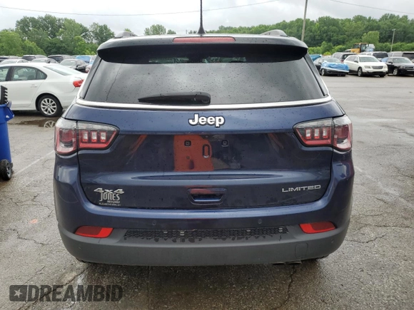 2021 Jeep Compass Limited с VIN 3C4NJDCB5MT576182, выставлен на аукционе Copart как лот 59787465 с пробегом 21 407 миль миль и Списание • Salvage title. История ставок и продаж доступна на DreamBid. Изображение 6.