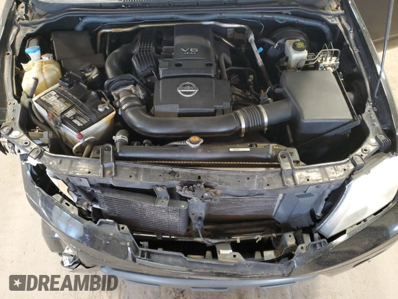 2011 Nissan Frontier Pro-4X with VIN 1N6AD0EVXBC449326, listed as a Copart auction lot 54994455 with 93,841 mi miles and Salvage title. Bid and sale history available at DreamBid. Image 11.