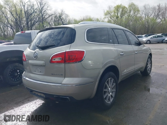 2017 Buick Enclave Leather with VIN 5GAKRBKD7HJ119259, listed as a IAAI auction lot 41918261 with 97,144 mi miles and . Bid and sale history available at DreamBid. Image 4.