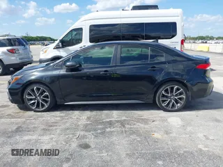 2020 Toyota Corolla SE with VIN JTDS4RCE9LJ026300, listed as a IAAI auction lot 42027274 with 112,829 mi miles. Bid and sale history available at carsss.com. Image 14.