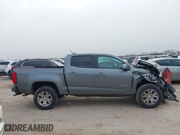 2020 Chevrolet Colorado 4WD LT with VIN 1GCGTCEN6L1201671, listed as a IAAI auction lot 41722788 with 100,914 mi miles and . Bid and sale history available at DreamBid. Image 13.