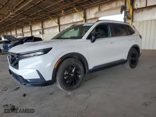 2023 Honda CR-V Hybrid Sport with VIN 2HKRS5H59PH712650, listed as a Copart auction lot 44075285 with NaN miles and Salvage Title. Bid and sale history available at carsss.com. Image 1.