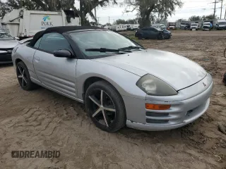 2001 Mitsubishi Eclipse GS with VIN 4A3AE45G21E207560, listed as a Copart auction lot 79057054 with 204,502 mi miles and Salvage Title. Bid and sale history available at carsss.com. Image 4.