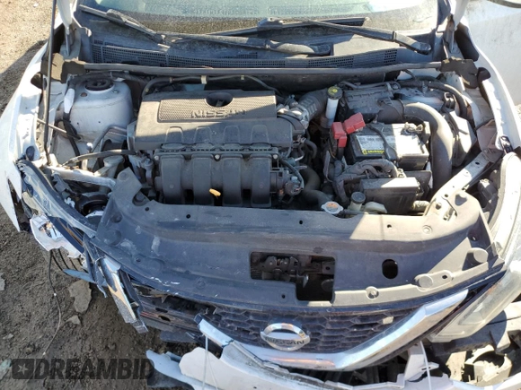 2017 Nissan Sentra SV with VIN 3N1AB7AP9HL661935, listed as a Copart auction lot 46664835 with 177,615 mi miles and Salvage Title. Bid and sale history available at DreamBid. Image 11.