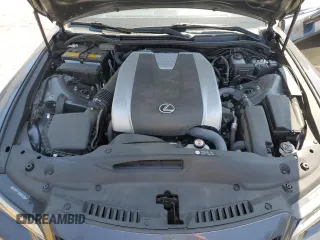 2022 Lexus IS 350 F Sport with VIN JTHGZ1B27N5055935, listed as a Copart auction lot 52050285 with 40,586 mi miles and Salvage title. Bid and sale history available at DreamBid. Image 11.