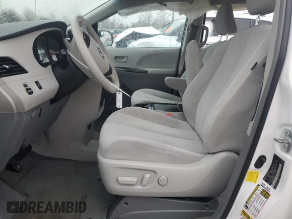 2012 Toyota Sienna LE AAS with VIN 5TDKK3DC1CS250776, listed as a Copart auction lot 45967195 with 63,574 mi miles and Salvage Title. Bid and sale history available at carsss.com. Image 7.