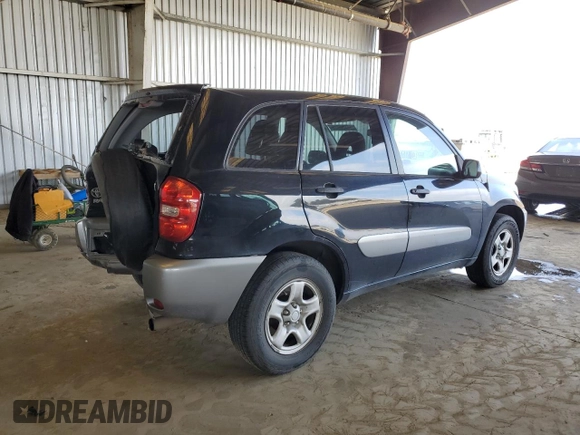 2005 Toyota RAV4 with VIN JTEGD20V350066510, listed as a Copart auction lot 54350925 with 263,963 mi miles and Salvage Title. Bid and sale history available at carsss.com. Image 3.