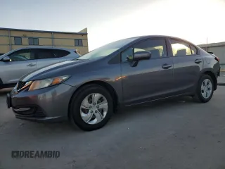 2014 Honda Civic Sedan LX with VIN 19XFB2F50EE041570, listed as a Copart auction lot 43700395 with 142,198 mi miles and Salvage Title. Bid and sale history available at carsss.com. Image 1.