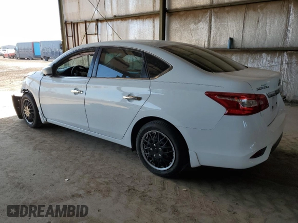 2017 Nissan Sentra S with VIN 3N1AB7AP2HY335963, listed as a Copart auction lot 52552185 with 75,119 mi miles and Salvage Title. Bid and sale history available at DreamBid. Image 2.