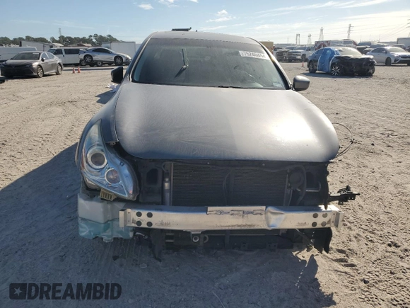 2015 Infiniti Q40 with VIN JN1CV6AP1FM500430, listed as a Copart auction lot 75240454 with 75,222 mi miles and Salvage Title. Bid and sale history available at carsss.com. Image 5.