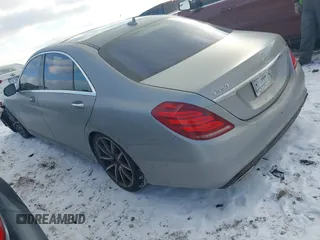 2015 Mercedes-Benz S-Class S 550 with VIN WDDUG8CB5FA108907, listed as a IAAI auction lot 41401448 with 96,035 mi miles. Bid and sale history available at carsss.com. Image 3.