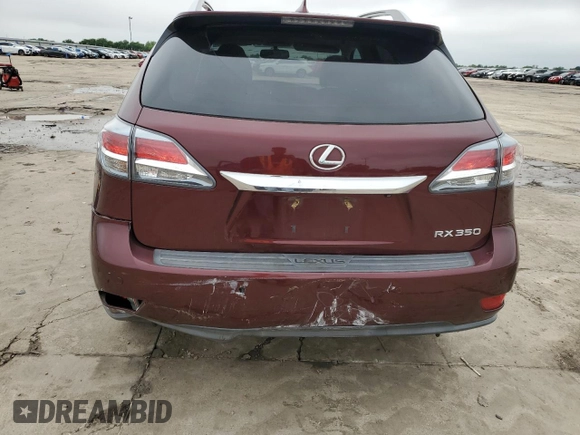 2014 Lexus RX 350 with VIN JTJZK1BA8E2418893, listed as a Copart auction lot 55275925 with 103,162 mi miles and Salvage Title. Bid and sale history available at DreamBid. Image 6.