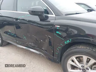 2023 Audi Q3 S line Premium with VIN WA1DECF32P1110925, listed as a IAAI auction lot 42324880 with 43,192 mi miles and . Bid and sale history available at DreamBid. Image 6.