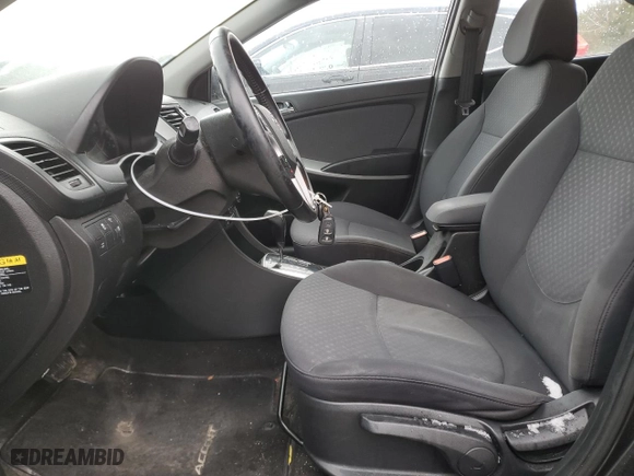 2014 Hyundai Accent SE with VIN KMHCU5AE8EU184754, listed as a Copart auction lot 50075125 with 123,984 mi miles and Clean Title. Bid and sale history available at carsss.com. Image 7.