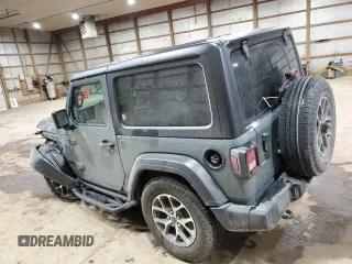 2024 Jeep Wrangler Willys with VIN 1C4PJXAG4RW260511, listed as a Copart auction lot 42425645 with 11,996 mi miles and Salvage title. Bid and sale history available at DreamBid. Image 2.