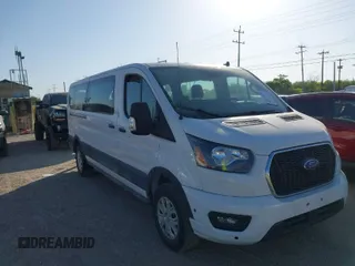 2024 Ford Transit Passenger XL with VIN 1FBAX2Y80RKA83425, listed as a IAAI auction lot 41972070 with 26,256 mi miles. Bid and sale history available at carsss.com. Image 1.