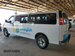 2012 Chevrolet Express Passenger 1LT with VIN 1GAZG1FG7C1123301, listed as a Copart auction lot 57155095 with 162,248 mi miles and Clean title. Bid and sale history available at DreamBid. Image 2.