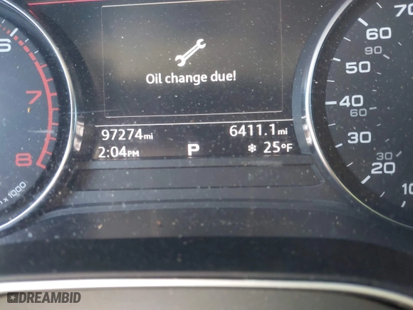 2020 Audi Q5 Premium with VIN WA1ANAFY4L2063453, listed as a IAAI auction lot 41334895 with 97,274 mi miles. Bid and sale history available at carsss.com. Image 7.