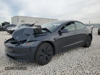 2024 Tesla Model 3 z VIN 5YJ3E1EA6RF864393, wystawiony jako Copart lot #41414425 z przebiegiem 1 529 mil mil oraz Szkoda całkowita • Salvage title. Historia ofert i sprzedaży dostępna na DreamBid. Obrazek 1.