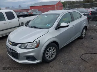 2017 Chevrolet Sonic LT with VIN 1G1JD5SH5H4122584, listed as a IAAI auction lot 41688514 with NaN miles. Bid and sale history available at carsss.com. Image 2.