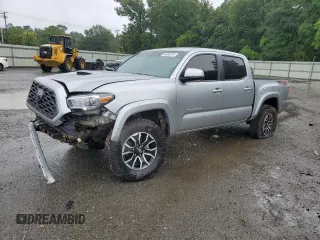 2023 Toyota Tacoma SR with VIN 3TMCZ5AN4PM566647, listed as a Copart auction lot 64062034 with 43,154 mi miles and Salvage title. Bid and sale history available at DreamBid. Image 1.