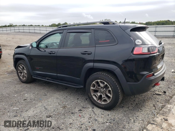 2020 Jeep Cherokee Trailhawk Elite with VIN 1C4PJMBN3LD541200, listed as a Copart auction lot 72710824 with 32,336 mi miles and Salvage title. Bid and sale history available at DreamBid. Image 2.